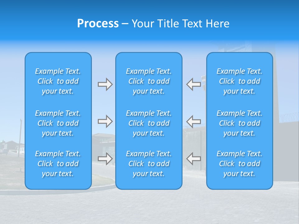 Jail Misery Prison PowerPoint Template