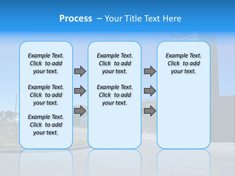 Jail Misery Prison PowerPoint Template