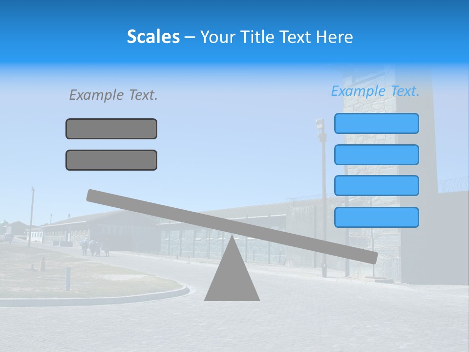 Jail Misery Prison PowerPoint Template
