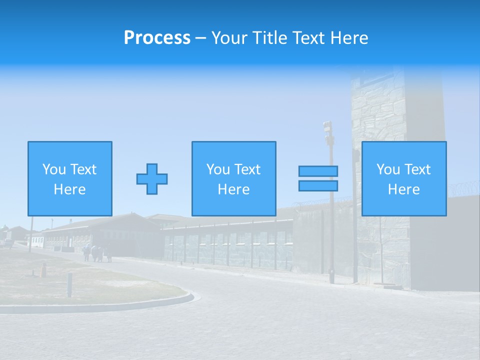 Jail Misery Prison PowerPoint Template
