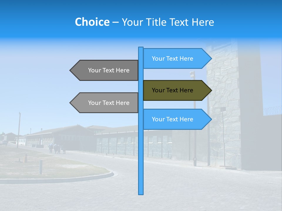 Jail Misery Prison PowerPoint Template