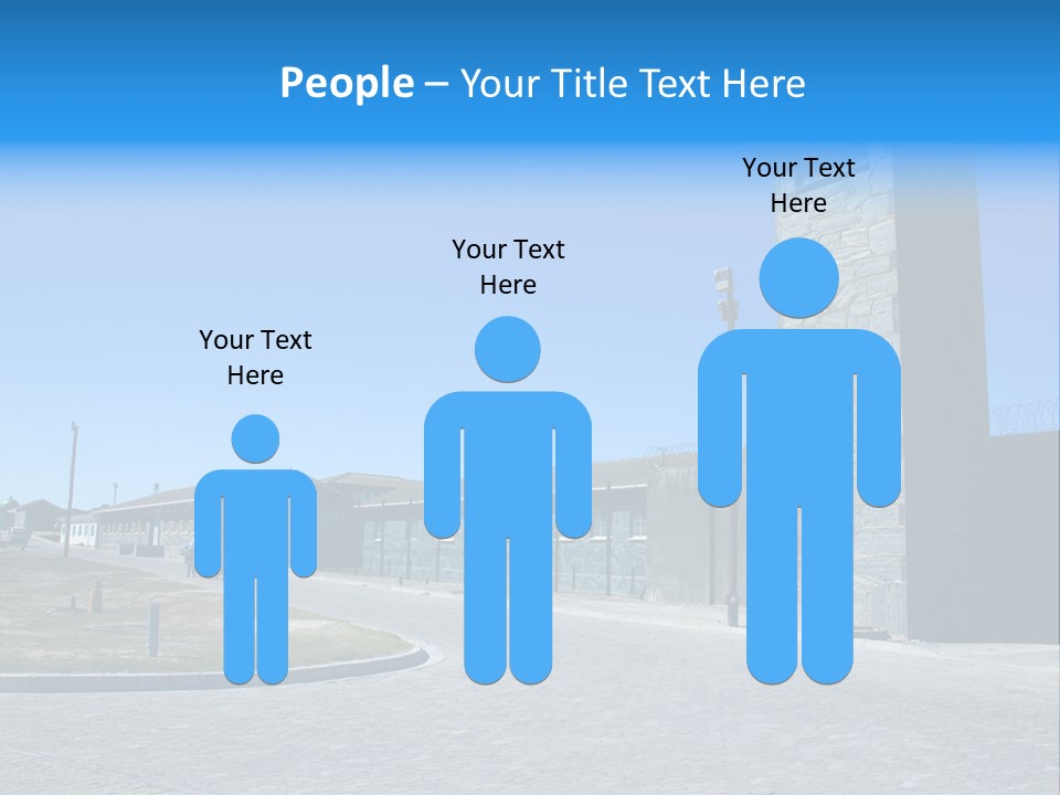 Jail Misery Prison PowerPoint Template