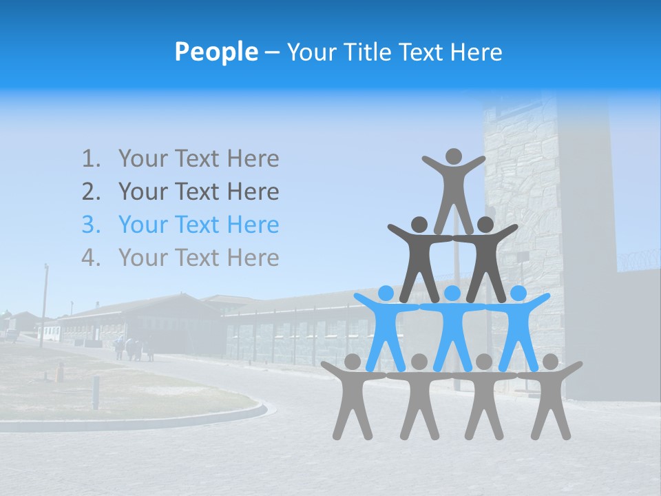 Jail Misery Prison PowerPoint Template