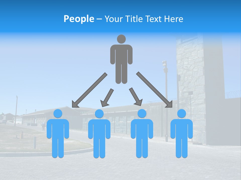 Jail Misery Prison PowerPoint Template