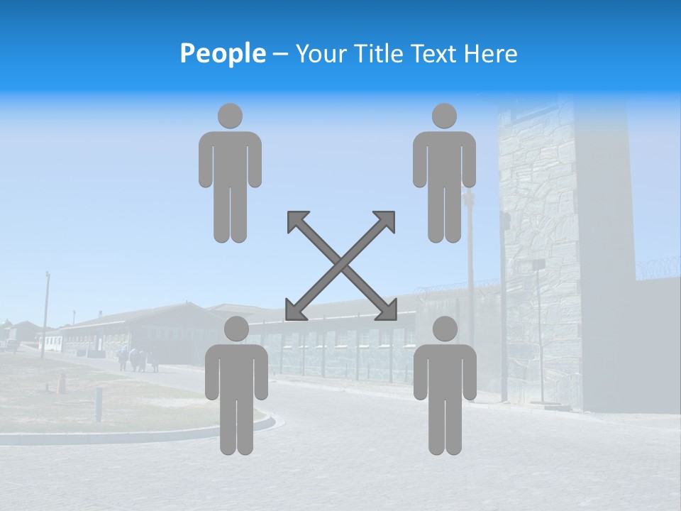 Jail Misery Prison PowerPoint Template