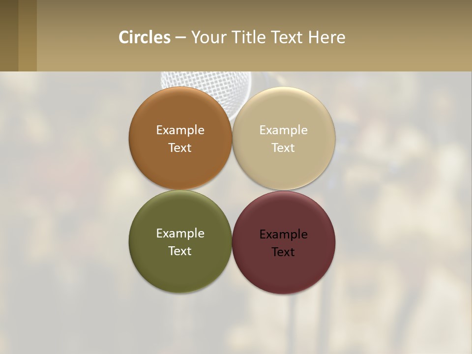 Rock Audio Volume PowerPoint Template