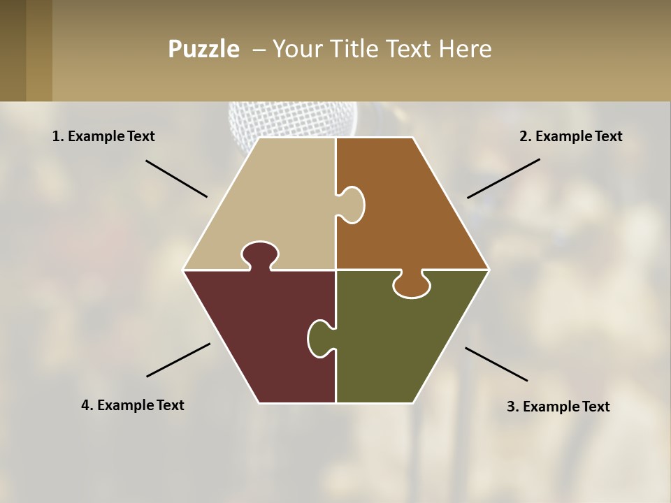 Rock Audio Volume PowerPoint Template