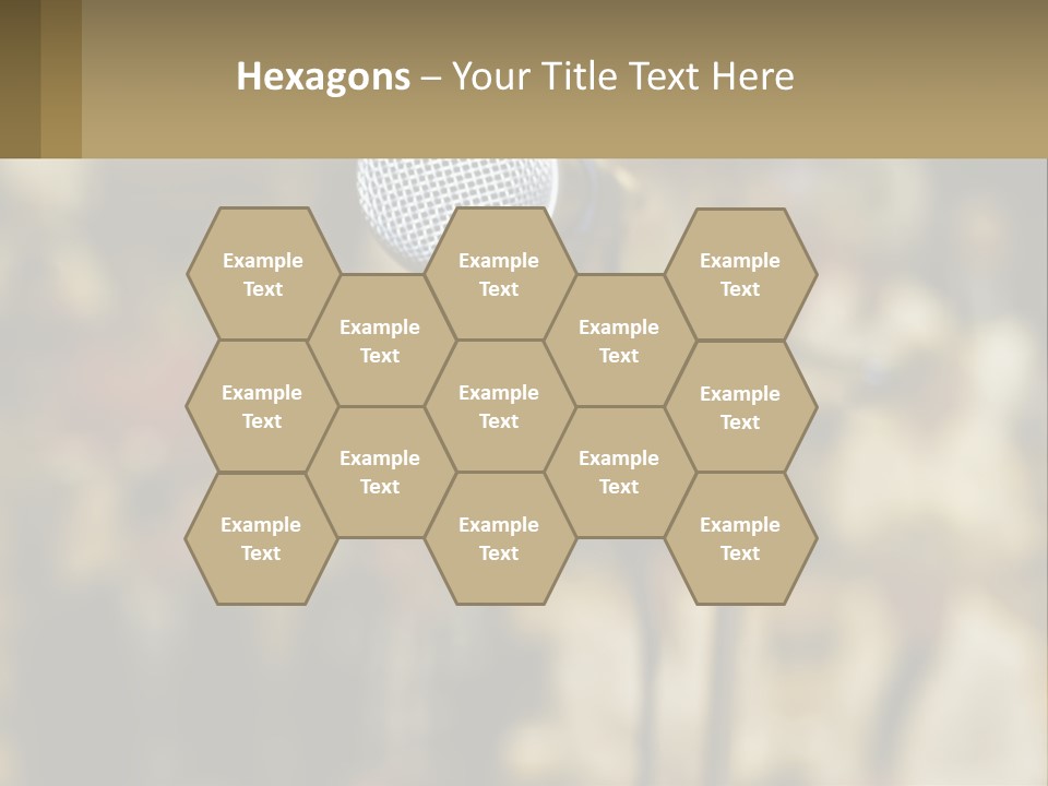 Rock Audio Volume PowerPoint Template