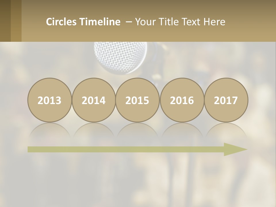 Rock Audio Volume PowerPoint Template