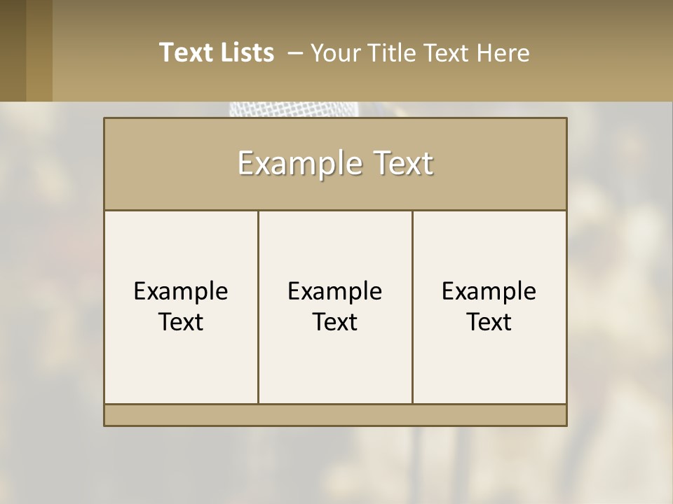 Rock Audio Volume PowerPoint Template