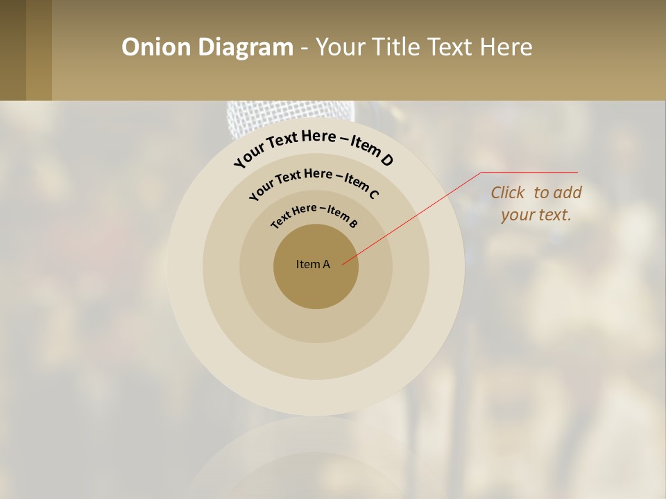 Rock Audio Volume PowerPoint Template