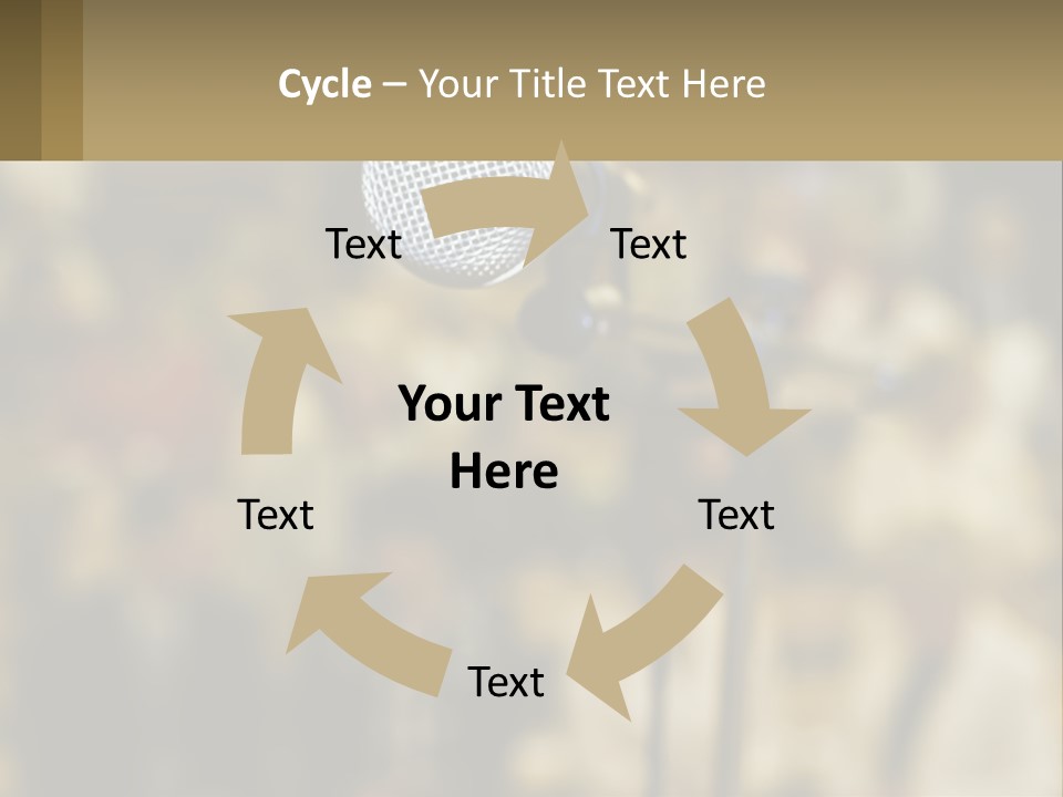Rock Audio Volume PowerPoint Template
