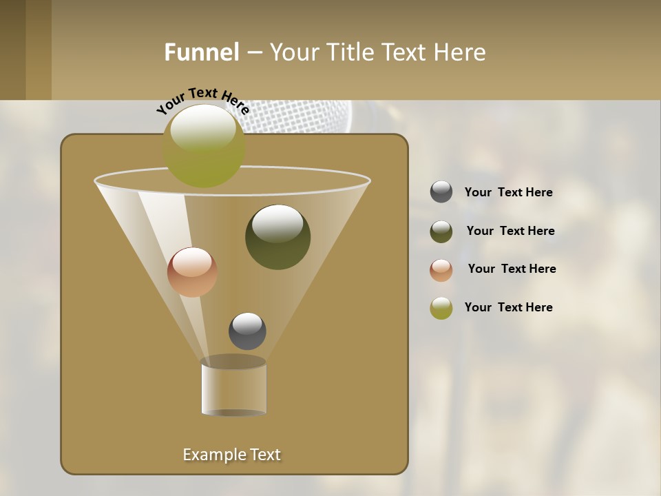 Rock Audio Volume PowerPoint Template