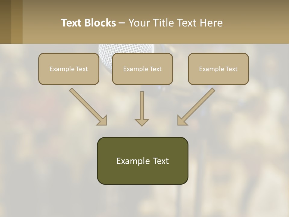 Rock Audio Volume PowerPoint Template