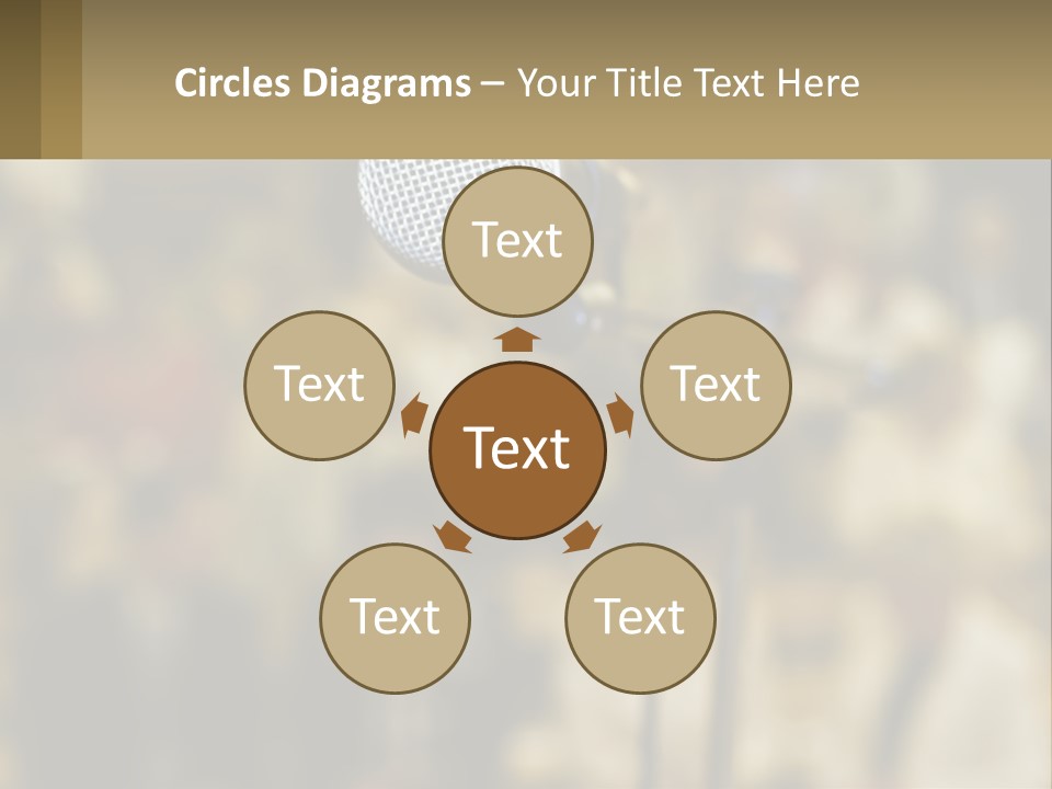 Rock Audio Volume PowerPoint Template