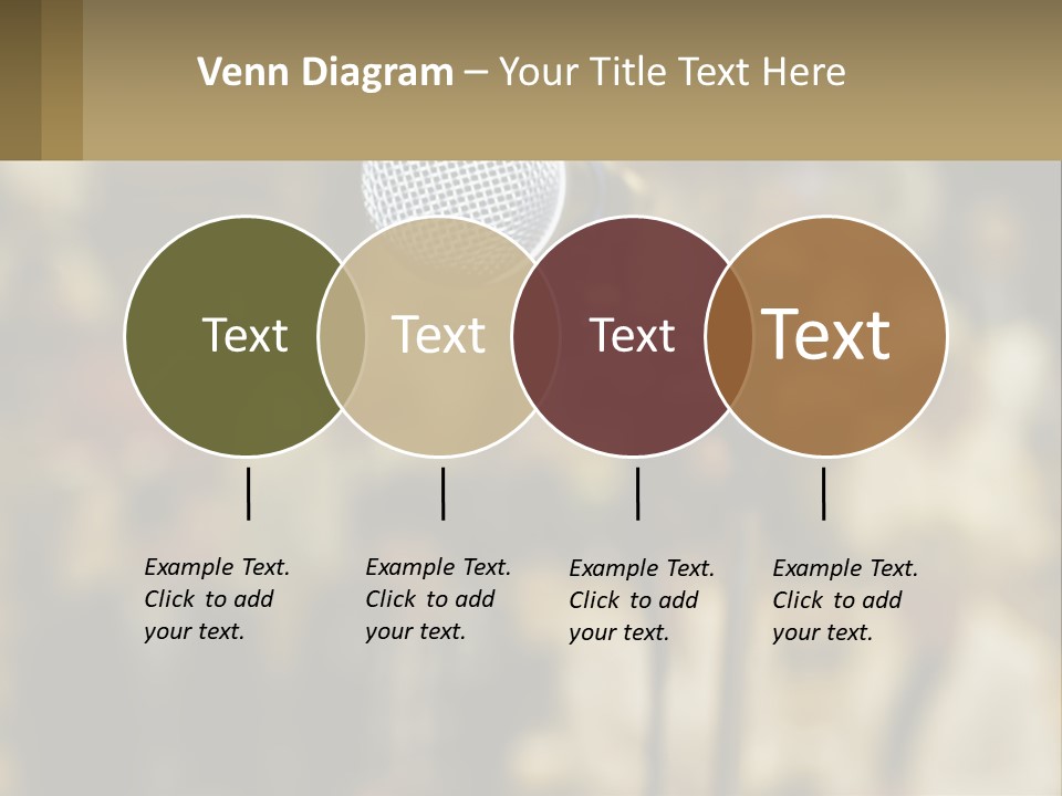 Rock Audio Volume PowerPoint Template