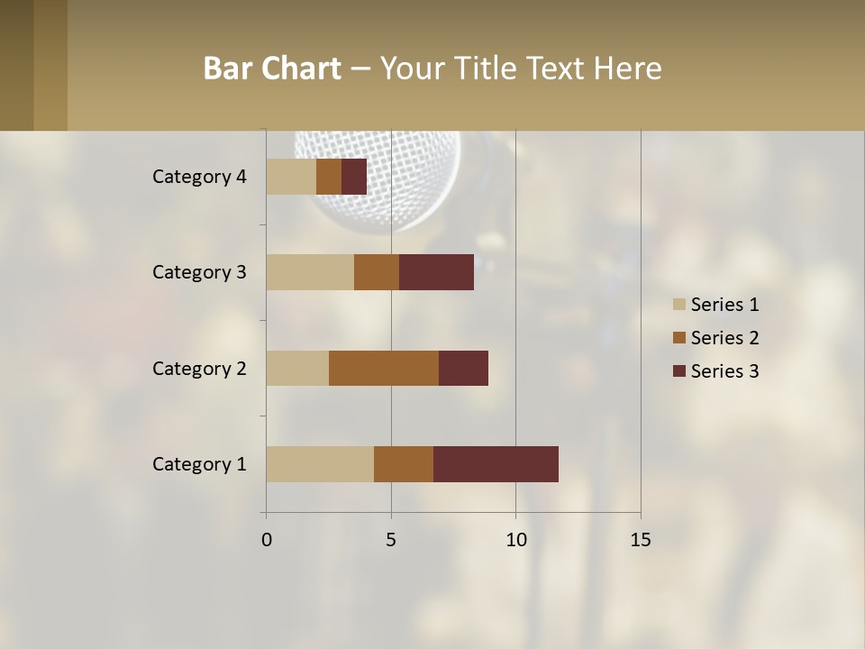 Rock Audio Volume PowerPoint Template