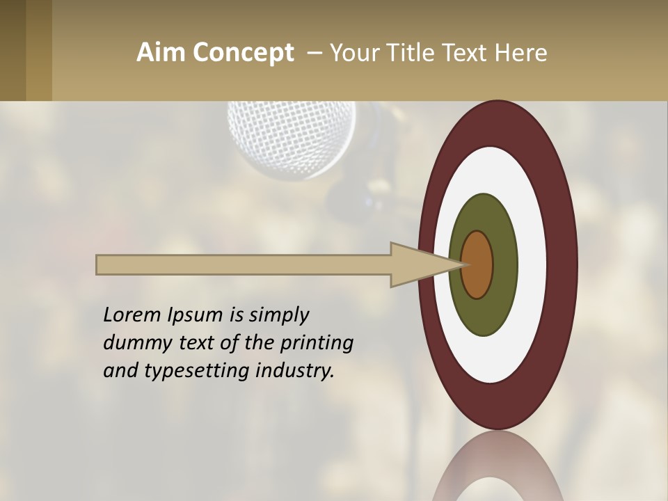 Rock Audio Volume PowerPoint Template