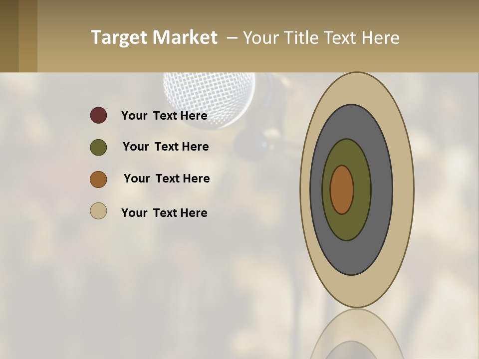 Rock Audio Volume PowerPoint Template