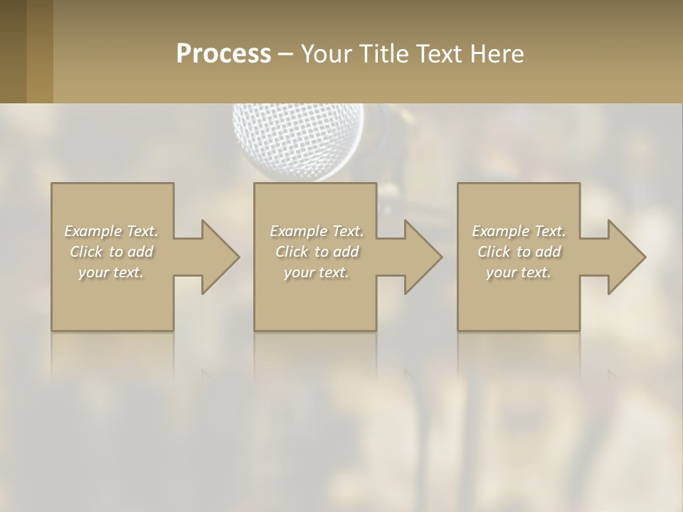 Rock Audio Volume PowerPoint Template