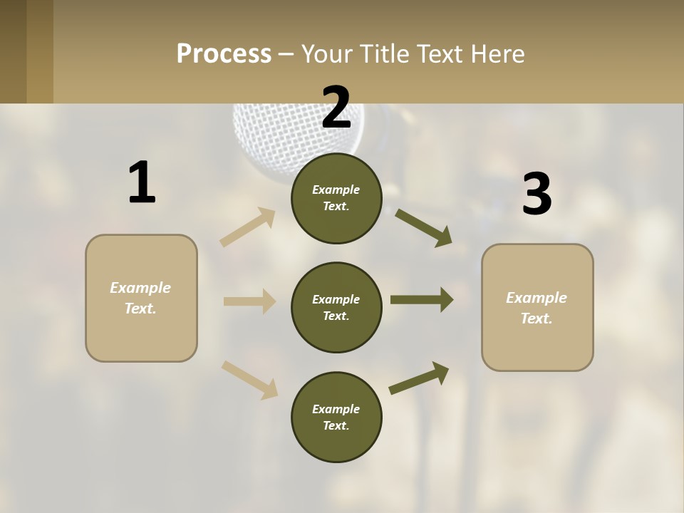 Rock Audio Volume PowerPoint Template