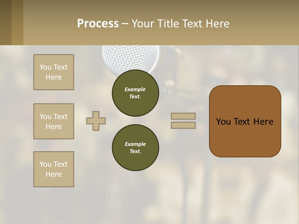Rock Audio Volume PowerPoint Template