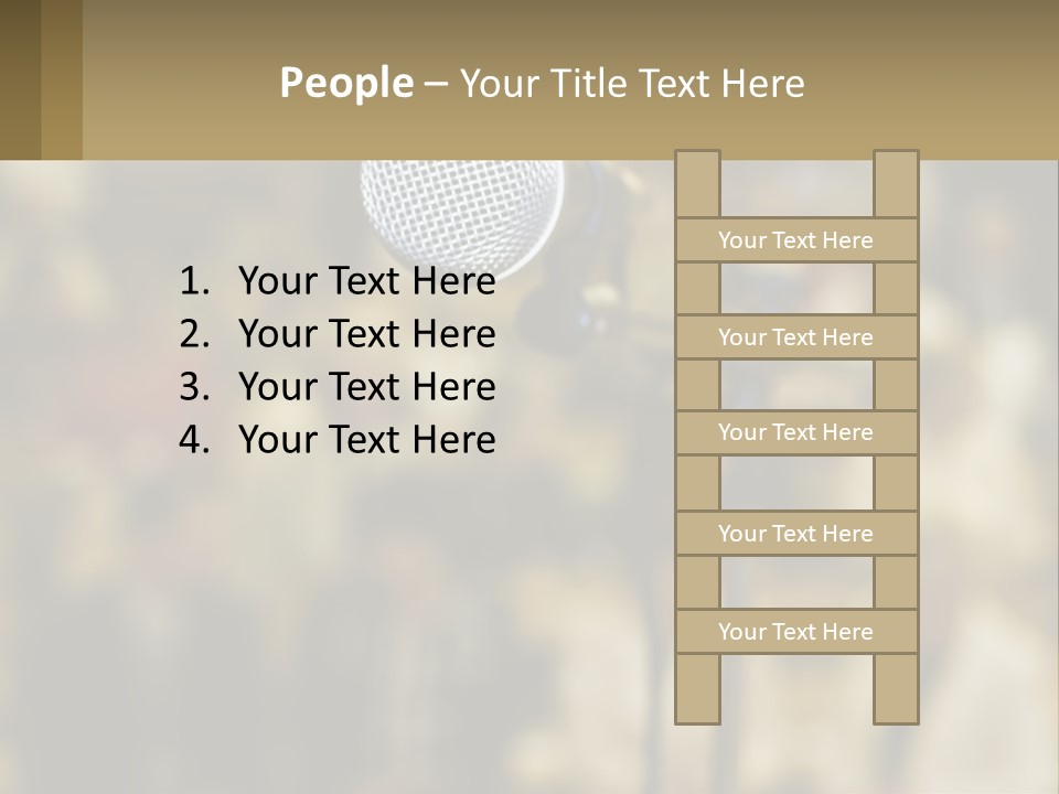 Rock Audio Volume PowerPoint Template