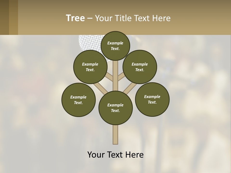 Rock Audio Volume PowerPoint Template