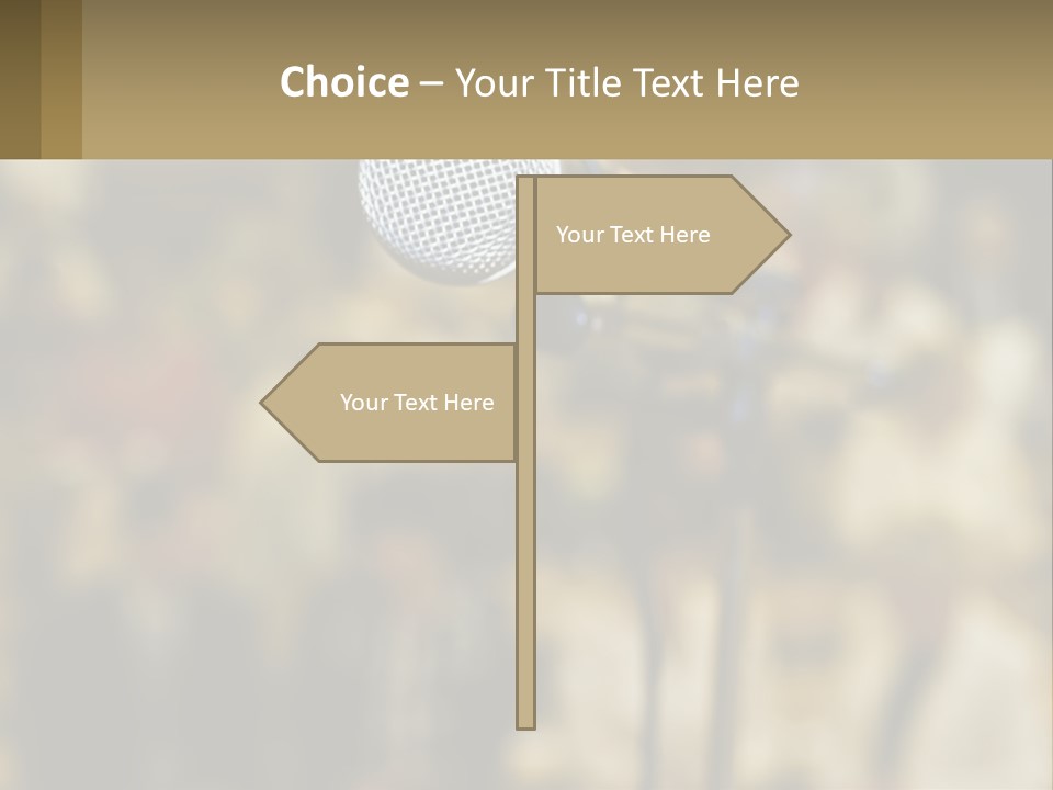 Rock Audio Volume PowerPoint Template