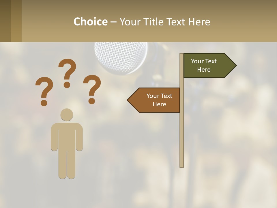 Rock Audio Volume PowerPoint Template