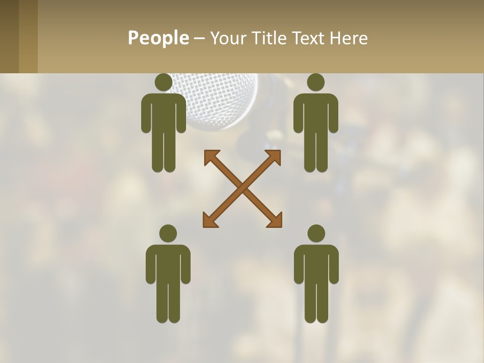 Rock Audio Volume PowerPoint Template