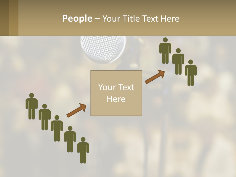 Rock Audio Volume PowerPoint Template
