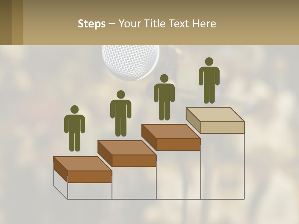 Rock Audio Volume PowerPoint Template