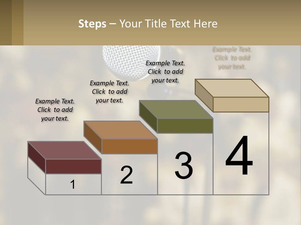 Rock Audio Volume PowerPoint Template