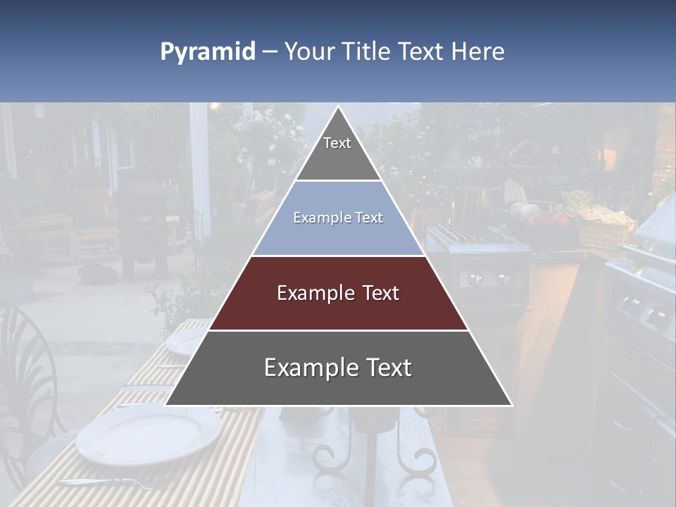 Dinner Real Outside PowerPoint Template