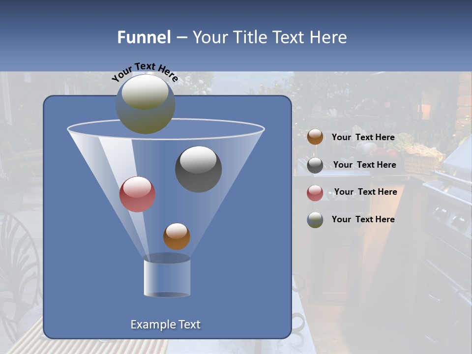 Dinner Real Outside PowerPoint Template