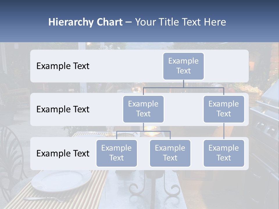 Dinner Real Outside PowerPoint Template