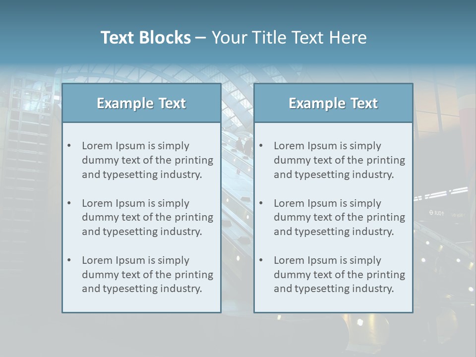 Towers Down England PowerPoint Template