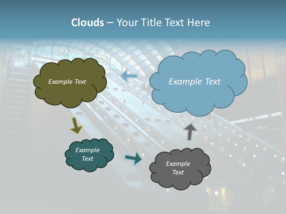 Towers Down England PowerPoint Template