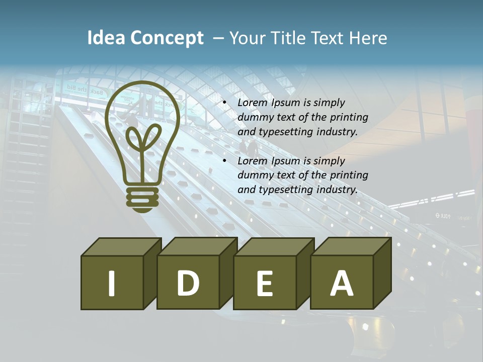 Towers Down England PowerPoint Template