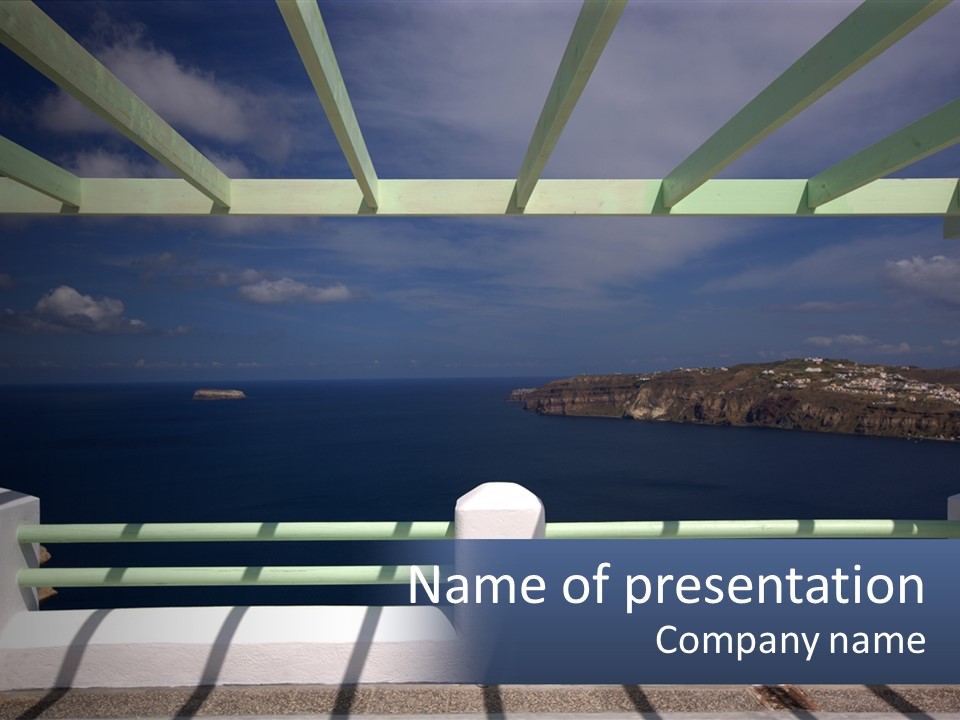 Estate Light House PowerPoint Template