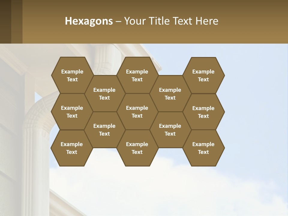 Overhang Flow Drain PowerPoint Template