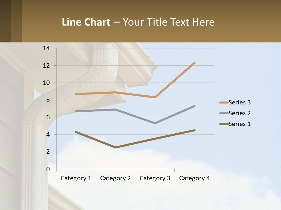 Overhang Flow Drain PowerPoint Template