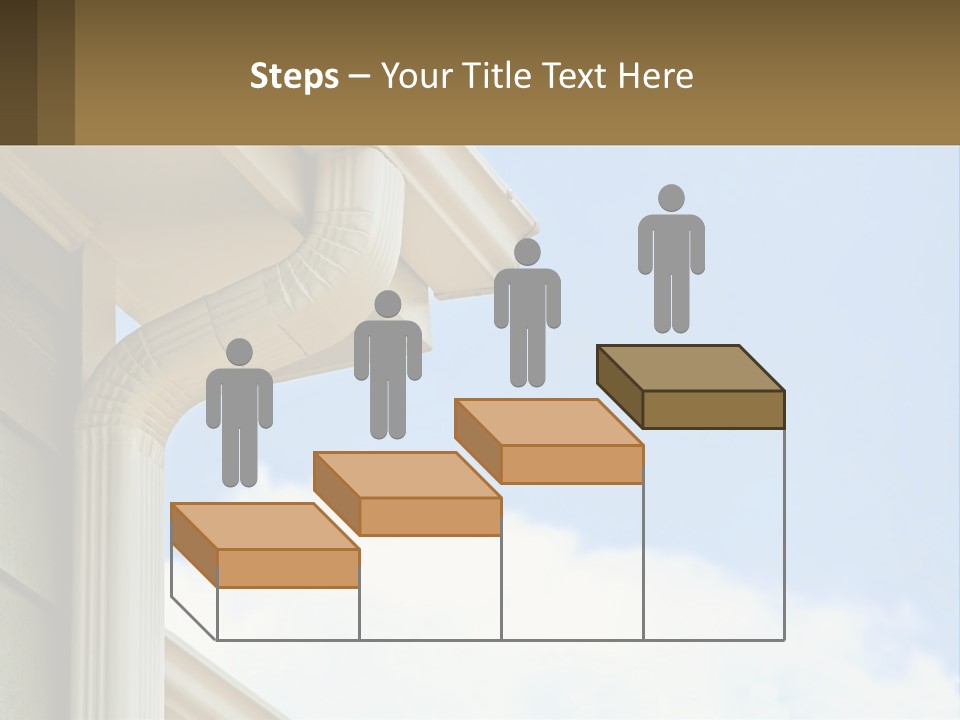 Overhang Flow Drain PowerPoint Template
