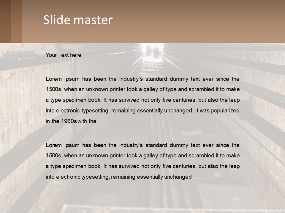 Shaft Counter Car PowerPoint Template