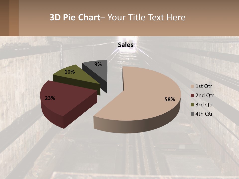 Shaft Counter Car PowerPoint Template