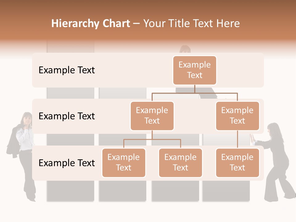 Confidence Businesswoman Sales PowerPoint Template