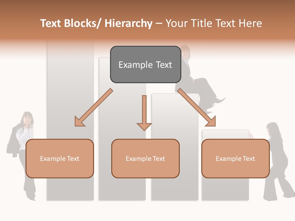 Confidence Businesswoman Sales PowerPoint Template