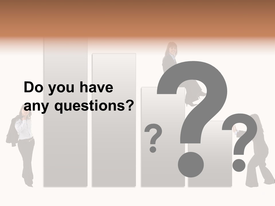 Confidence Businesswoman Sales PowerPoint Template