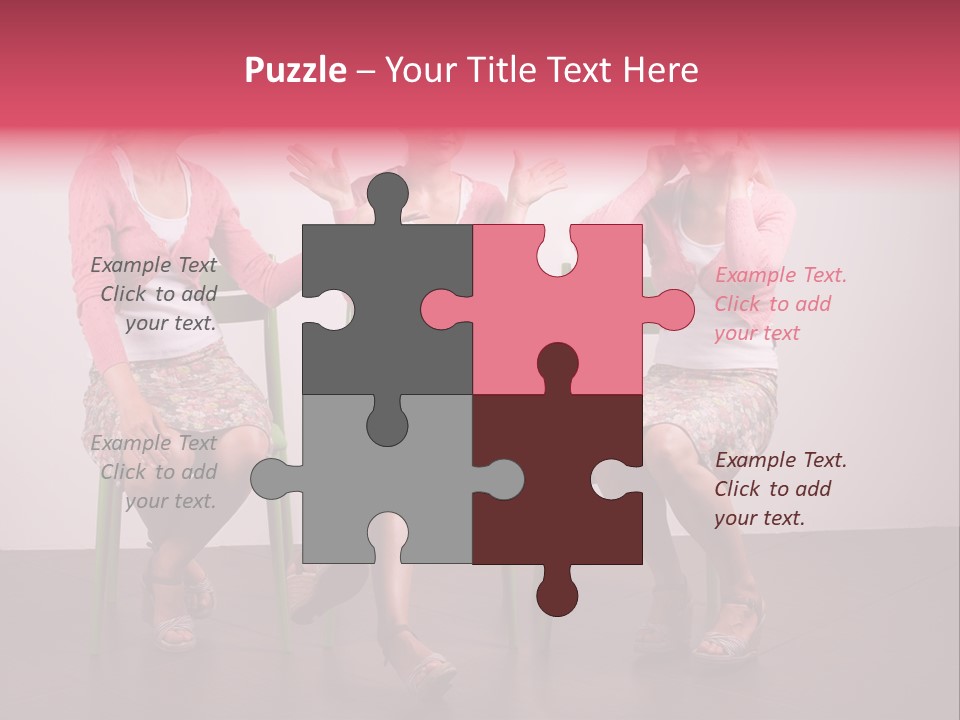 Argue Herself Equal PowerPoint Template